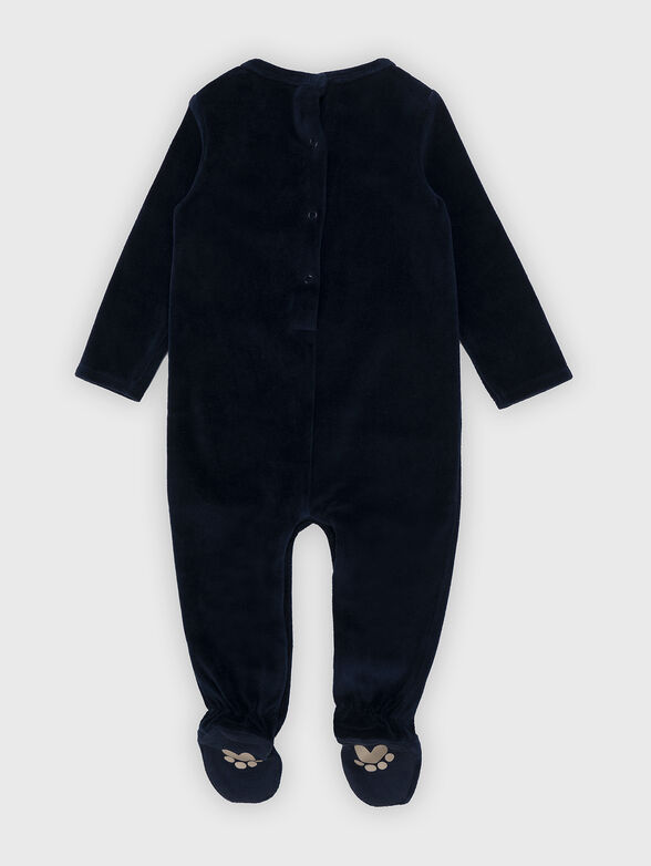 CHENILLE blue jumpsuit - 2