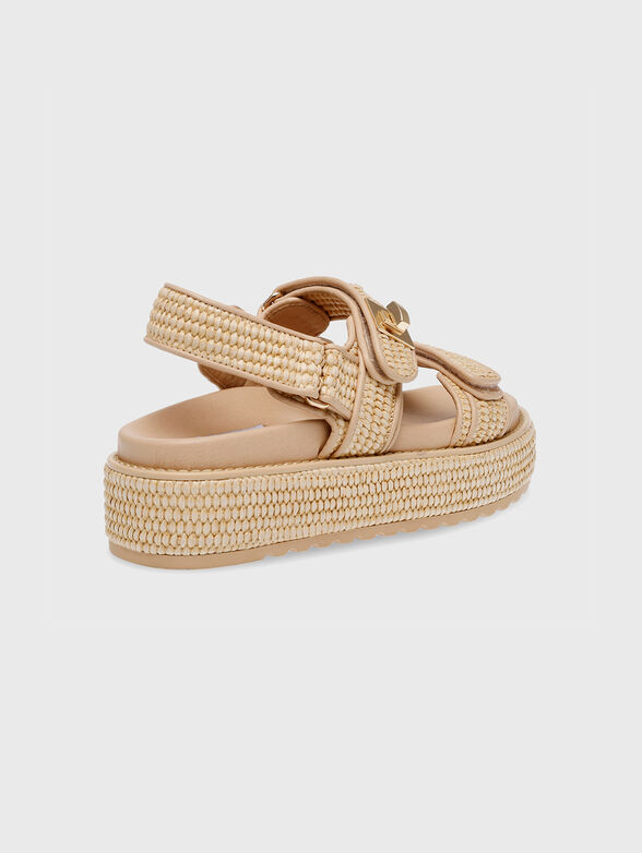 Sandals with logo - 4