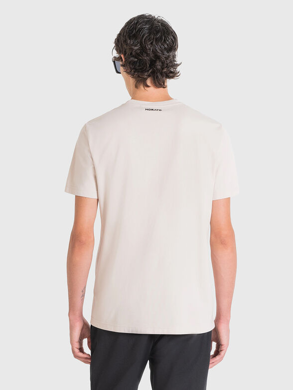 T-shirt with contrasting print - 2