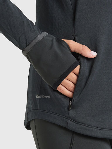 Hooded sport top  - 4