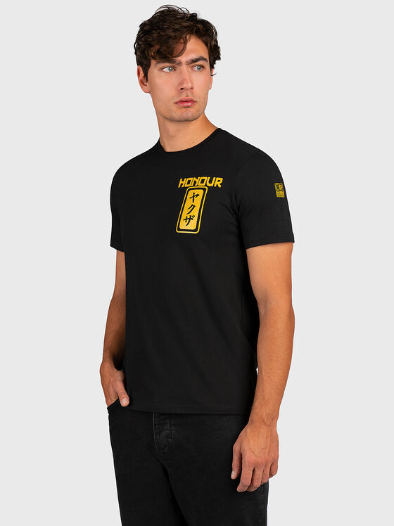 GMTS 114 T-shirt with animal accent - 1