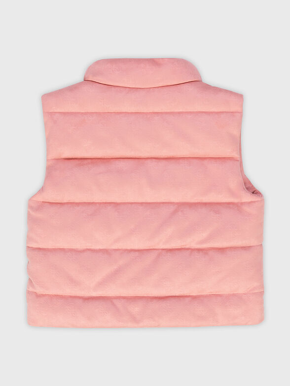 Padded vest with 4G logo accent - 2