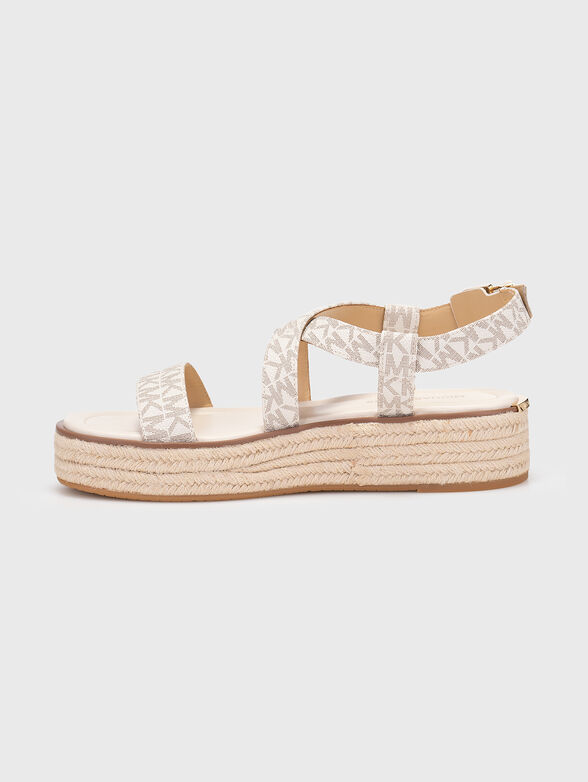 LYNN logo sandals - 4