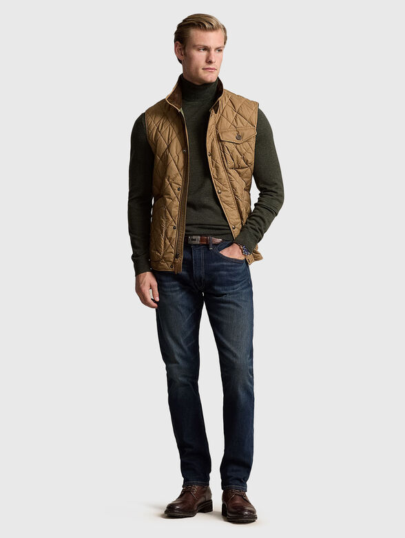 Quilted vest - 1