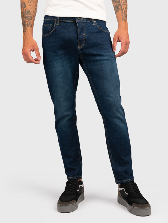 ARGON cropped slim jeans - 1