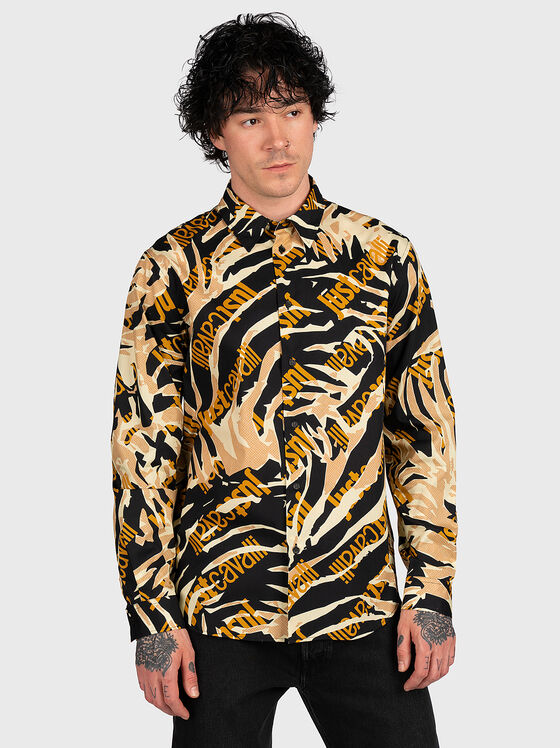 Shirt with logo print - 1