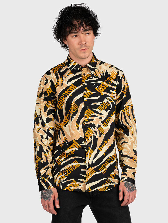 Shirt with logo print - 1