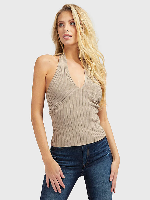 ESTER Top in beige color - 1