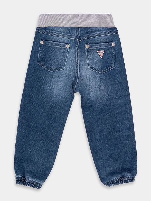 Jeans with elastic waistband - 2