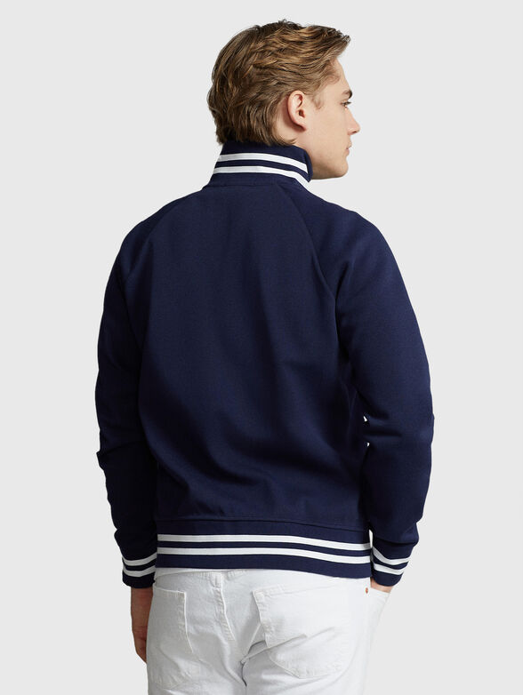 Sweatshirt with contrasrast stripes  - 3