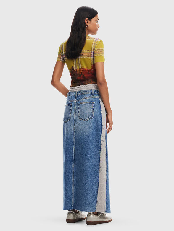 PEKIN denim maxi skirt  - 2