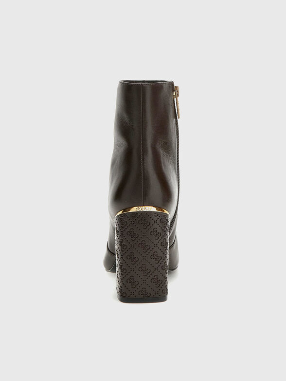 FRENKIE leather heeled boots - 2