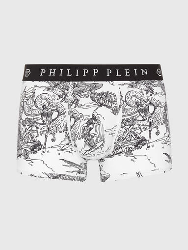 SKELETON TATTOO print boxers - 4