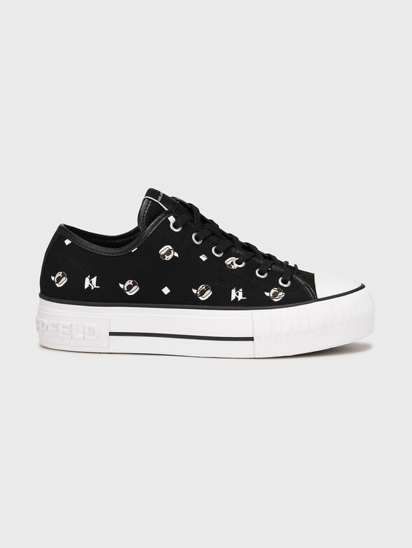 Sports shoes KAMPUS MAX with monogram logo print - 1