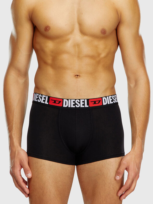 Set of three pairs of boxers in black - 2