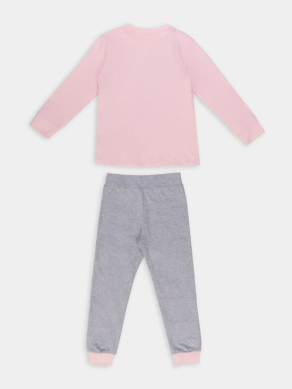 Set of blouse with logo and pants - 2
