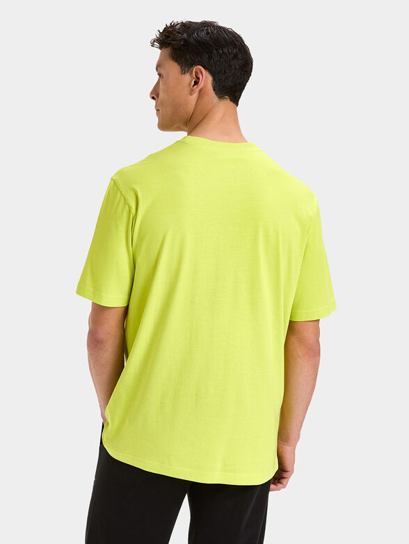 Cotton T-shirt with logo print - 3