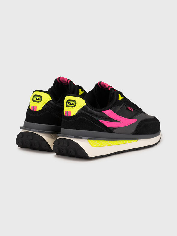FILA REGGIO F black sports shoes - 3