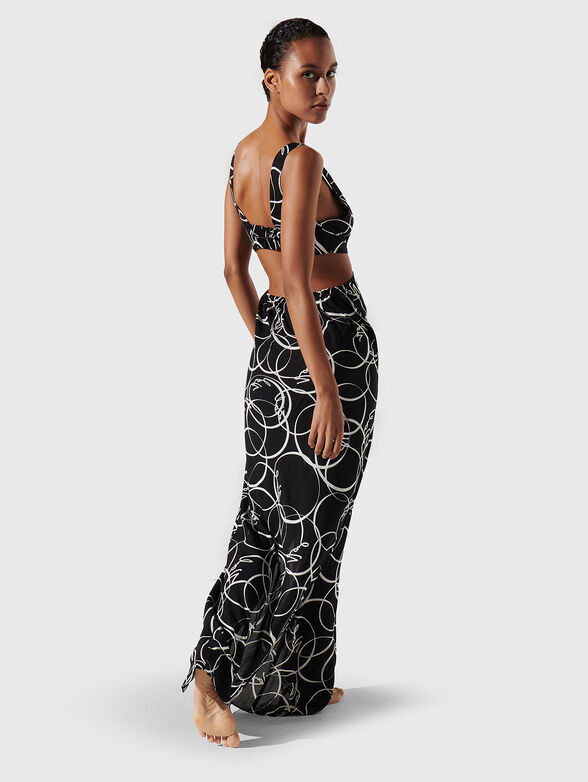 Beach dress with cut-out details - 2
