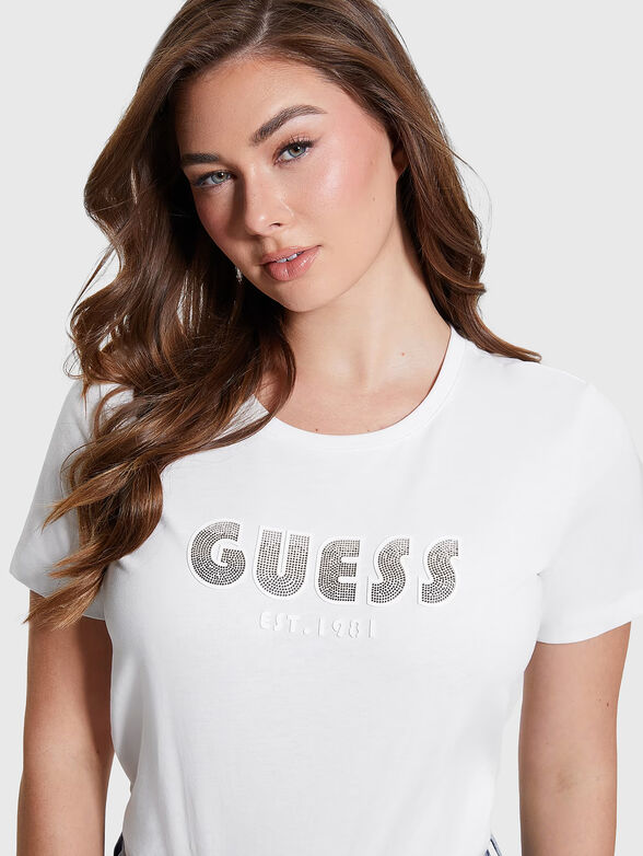 T-shirt with logo accent - 4