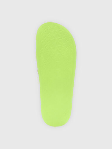 Beach slippers with rhinestones - 4