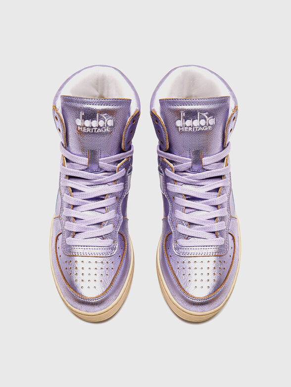 MI BASKET METAL USED shoes in purple - 5