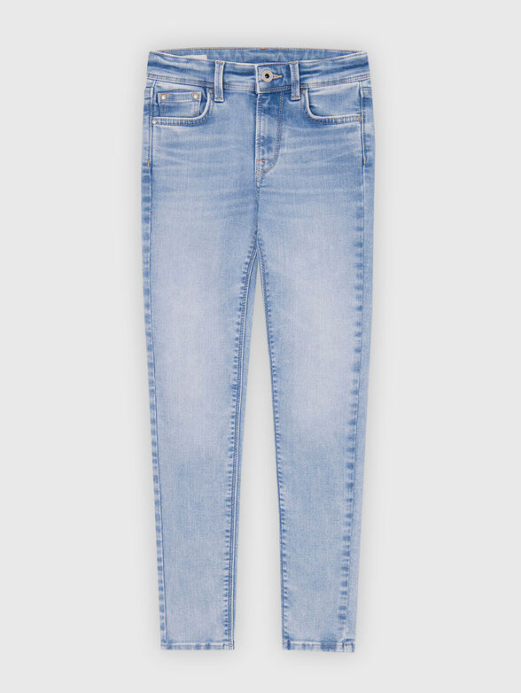 High waisted skinny jeans - 0