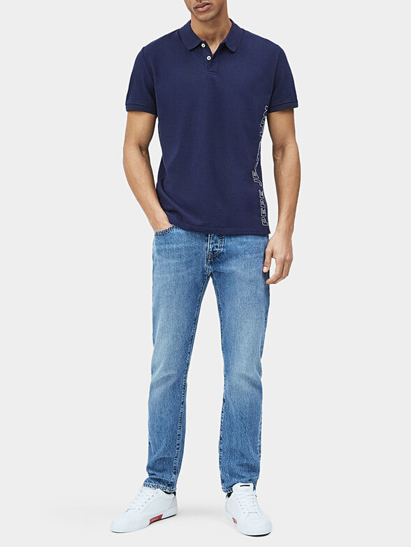 BENSON Polo-shirt in blue color - 2