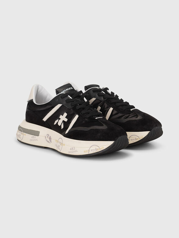 CASSIE sports shoes with contrast logo detail - 2