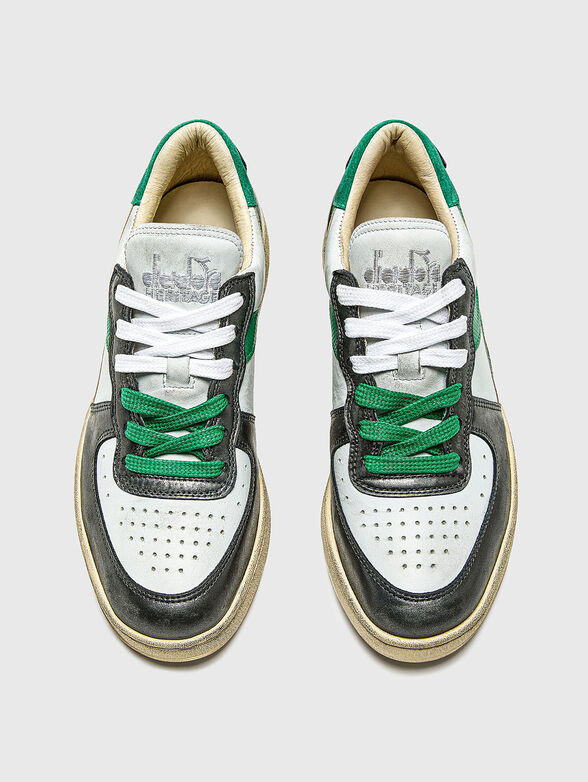 MI BASKET Leather sneakers - 5