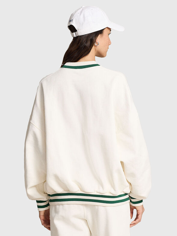 Sweatshirt with contrast logo - 2