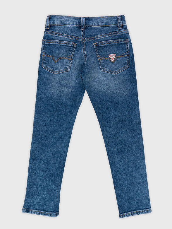 Blue slim jeans - 2