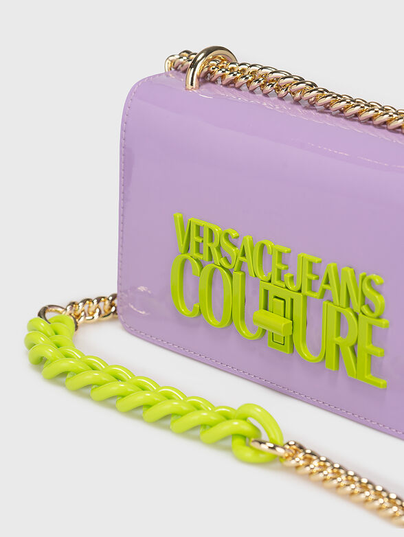 Purple bag with contrasting logo lettering - 5
