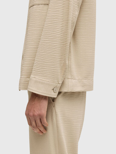 Textured overshirt - 3