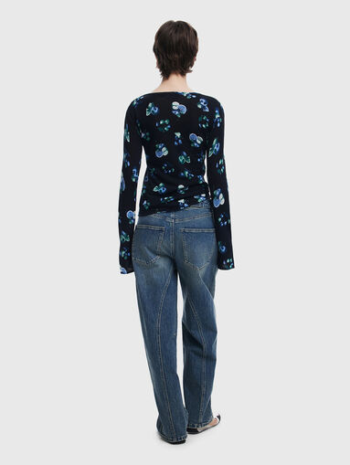 Slim sweater with print - 2