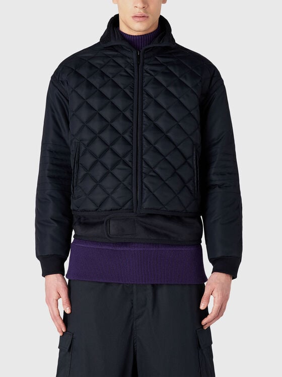 Transition jacket with quilted effect - 1