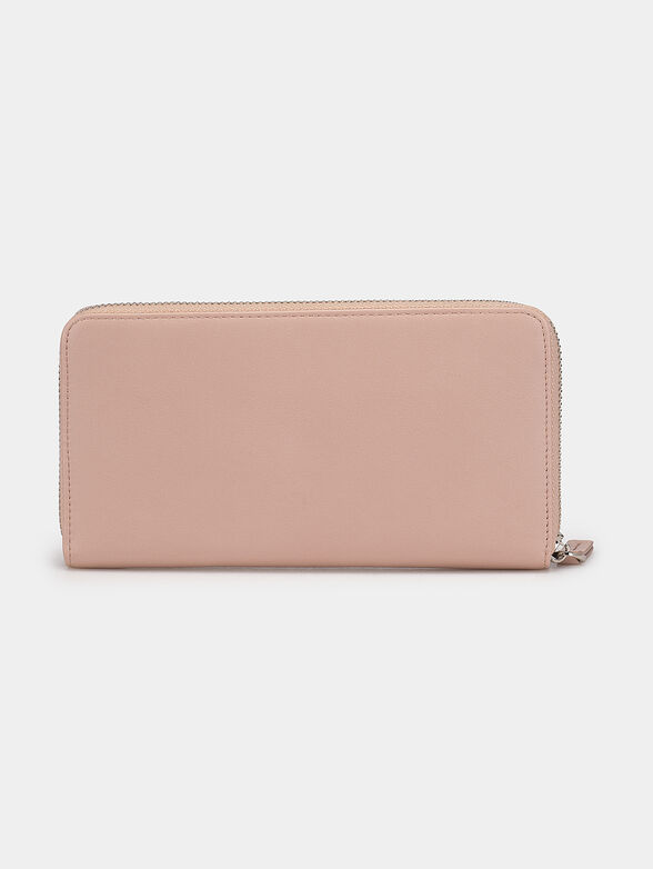 Wallet with metal logo detail - 2