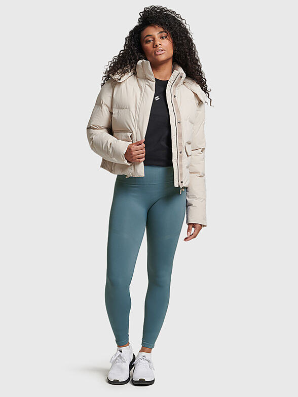 TRAIN BOXY padded jacket with hood - 6