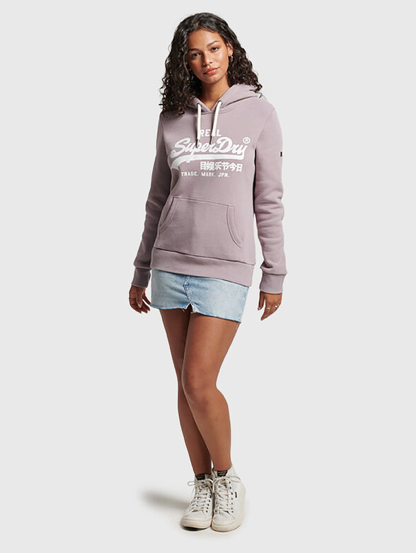 VINTAGE LOGO hooded sweatshirt - 2