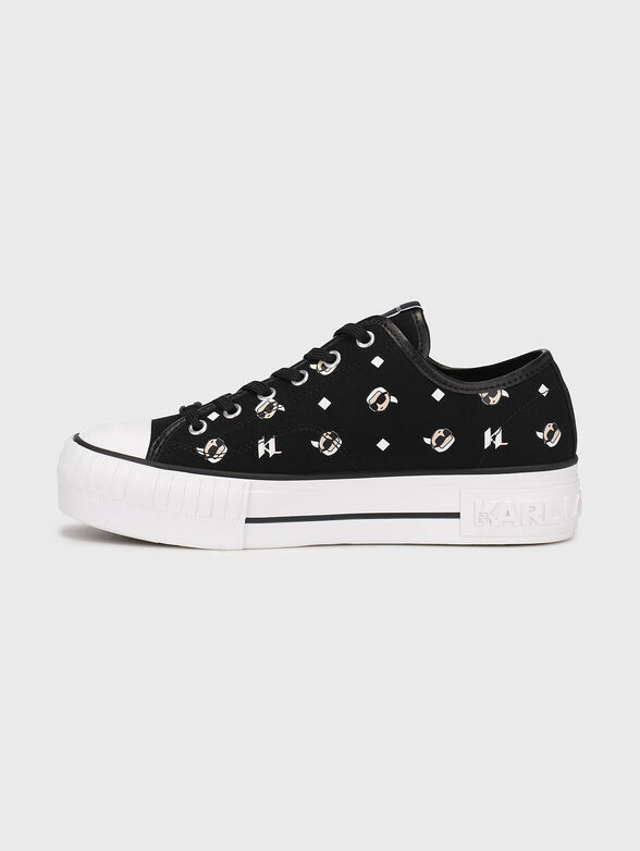 Sports shoes KAMPUS MAX with monogram logo print - 4