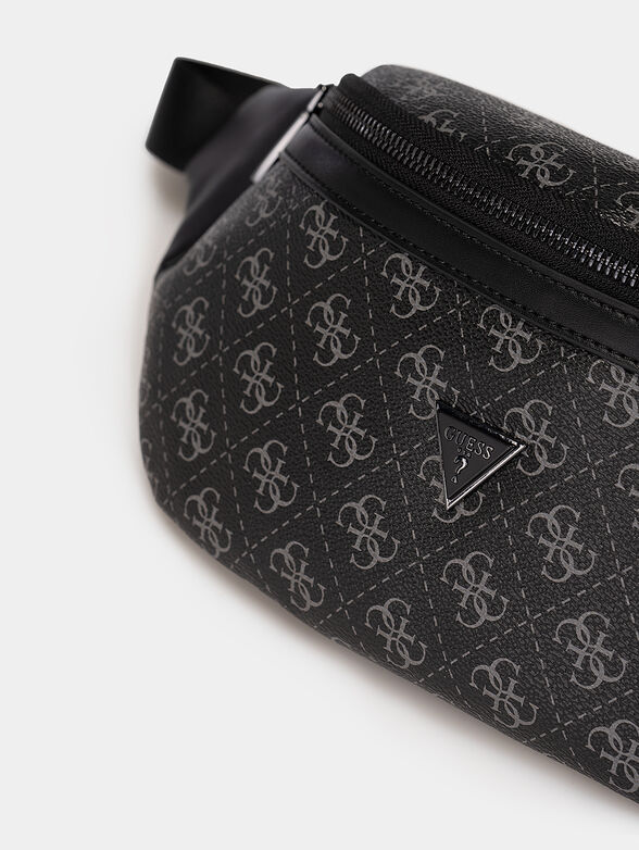 VEZZOLA SMART waist bag with monogram logo print - 3