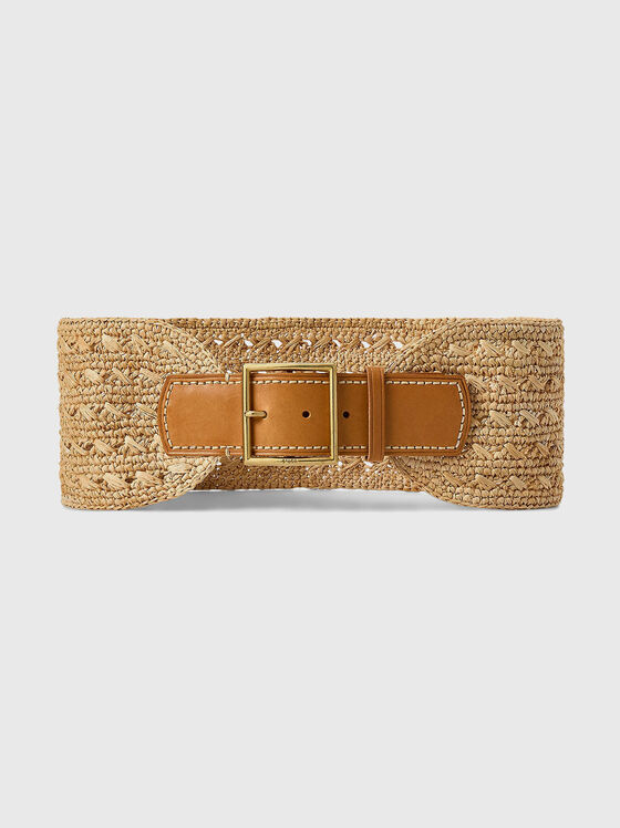 Raffia belt - 1