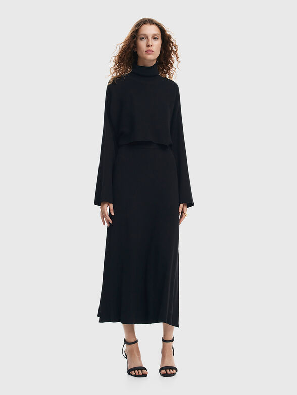 DIJON black dress 2 in 1 - 0
