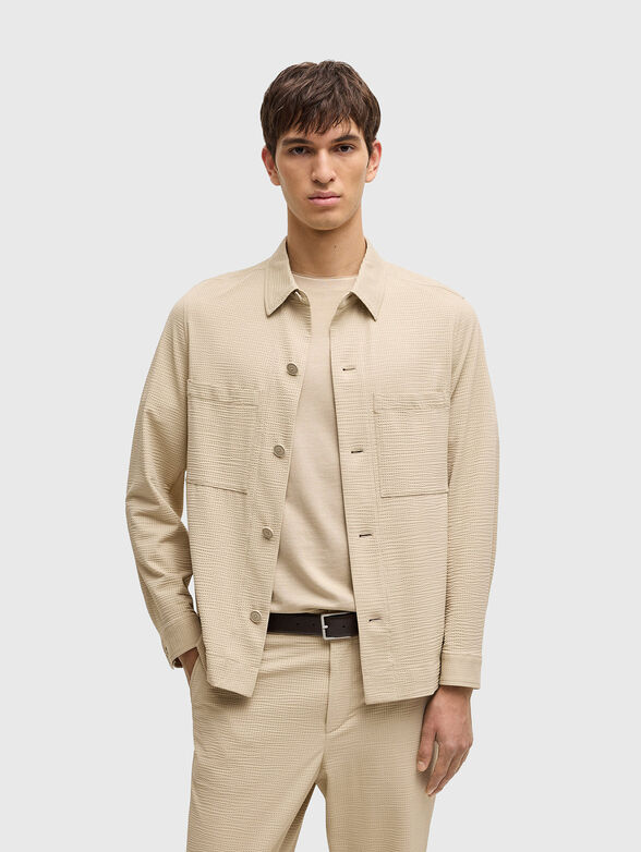 Textured overshirt - 0