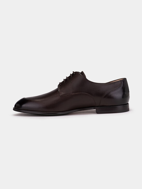 WEDMER brown leather shoes - 4