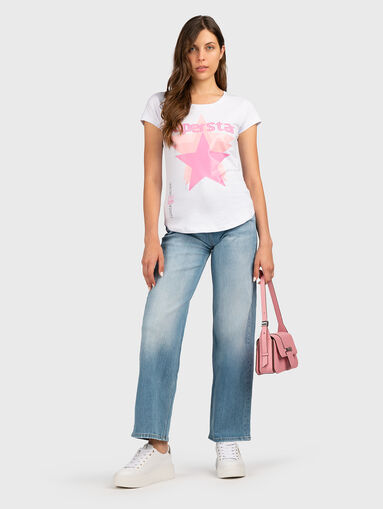T-shirt with accent on the back - 2