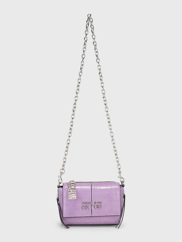 Croc-effect small crossbody bag  - 2