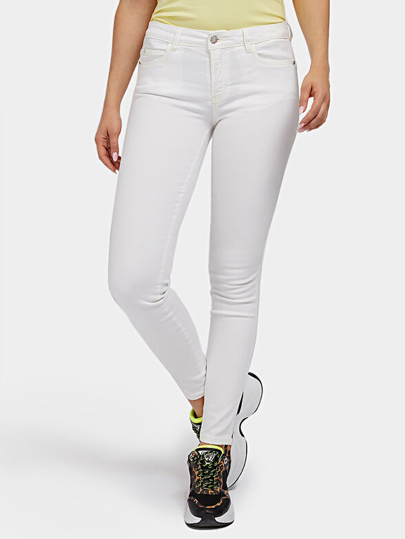 CURVE X Skinny jeans in white color - 1