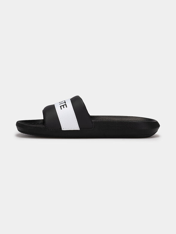 Beach slides with logo print - 4