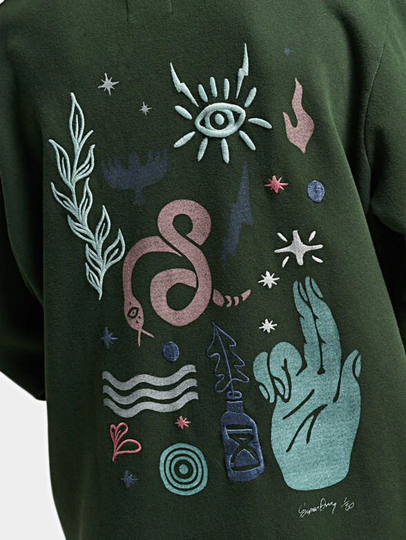 NOMADIC FOLK green sweatshirt - 3